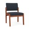 Lesro Lenox Armless Guest Chair, 22.5 in W 26 in L 31.5 in H LW1102 - alternate 1